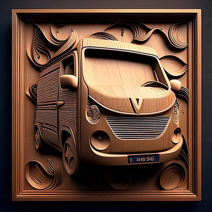 3D model Renault Trafic (STL)